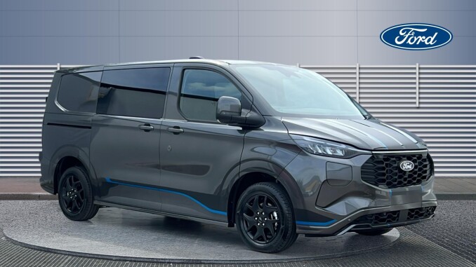 Ford Transit Custom 320 L1 Petrol Fwd 2.5 PHEV 232ps H1 Double Cab Van Sport Auto [NI] - Image 1
